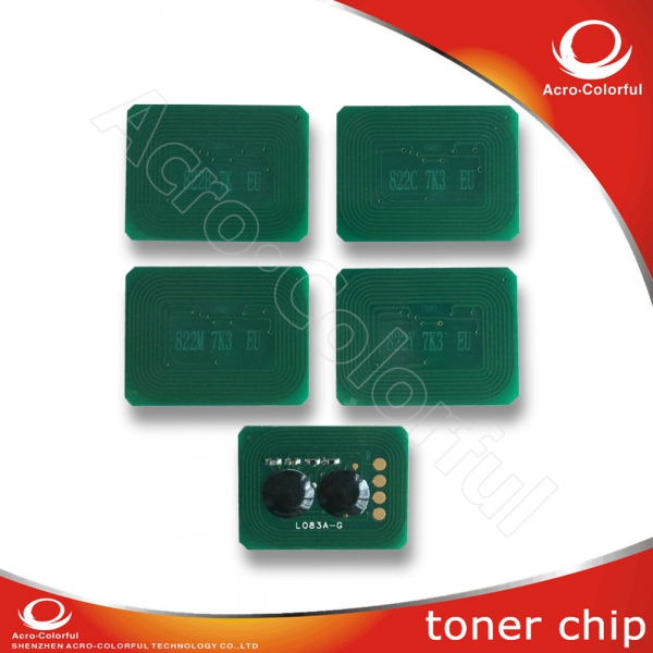 Oki C822DN Siyah Toner Chip Çip Reset