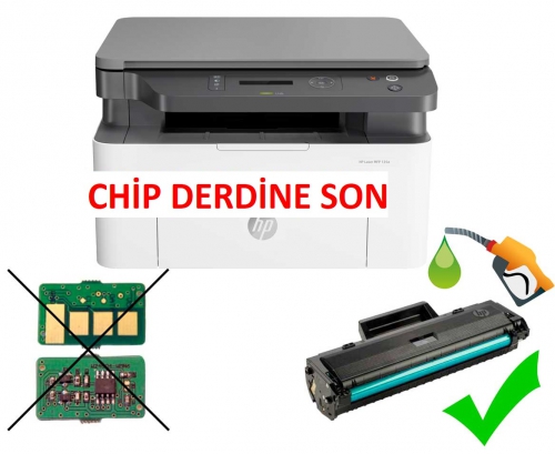 Hp135A yazıcı Sonsuz Toner  Reset yazılımı