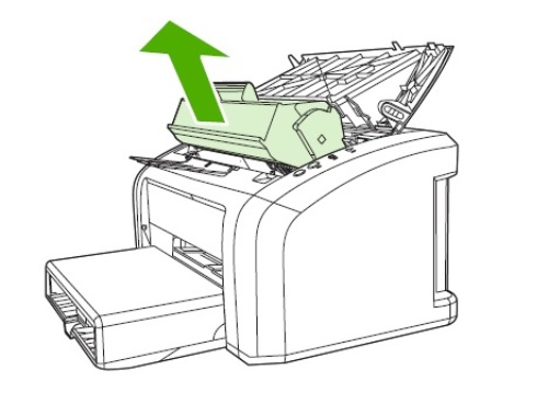 HP LaserJet 1010 - yazıcının sökülmesi