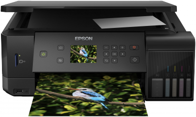 Epson L7160 Yazıcı/Tarayıcı/Fotokopi Renkli Mürekkep Tanklı Yazıcı Dubleks WI-FI Ethernet (5 RENK)