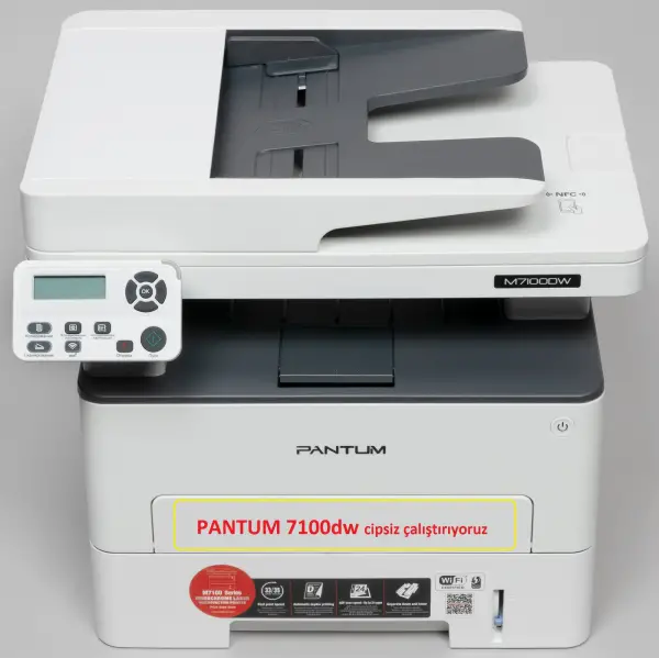 PANTUM M7100DW Reset YAZILIM