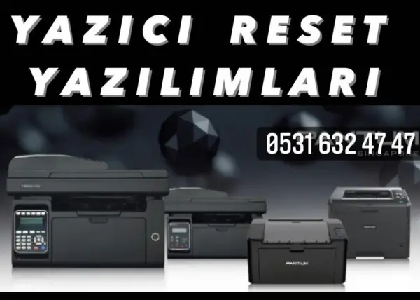 PANTUM 2500W RESET YAZILIMLARI