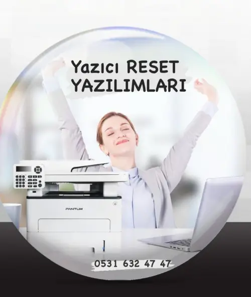 Pantum Reset  YazılımP2510 Series; P3010 Series; P3300 Series; M6700 Series; M7100 Series;