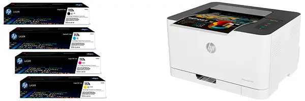 HP Color Laser 150nw Reset firmware (sınırsız) 117A Toner Chip Çip